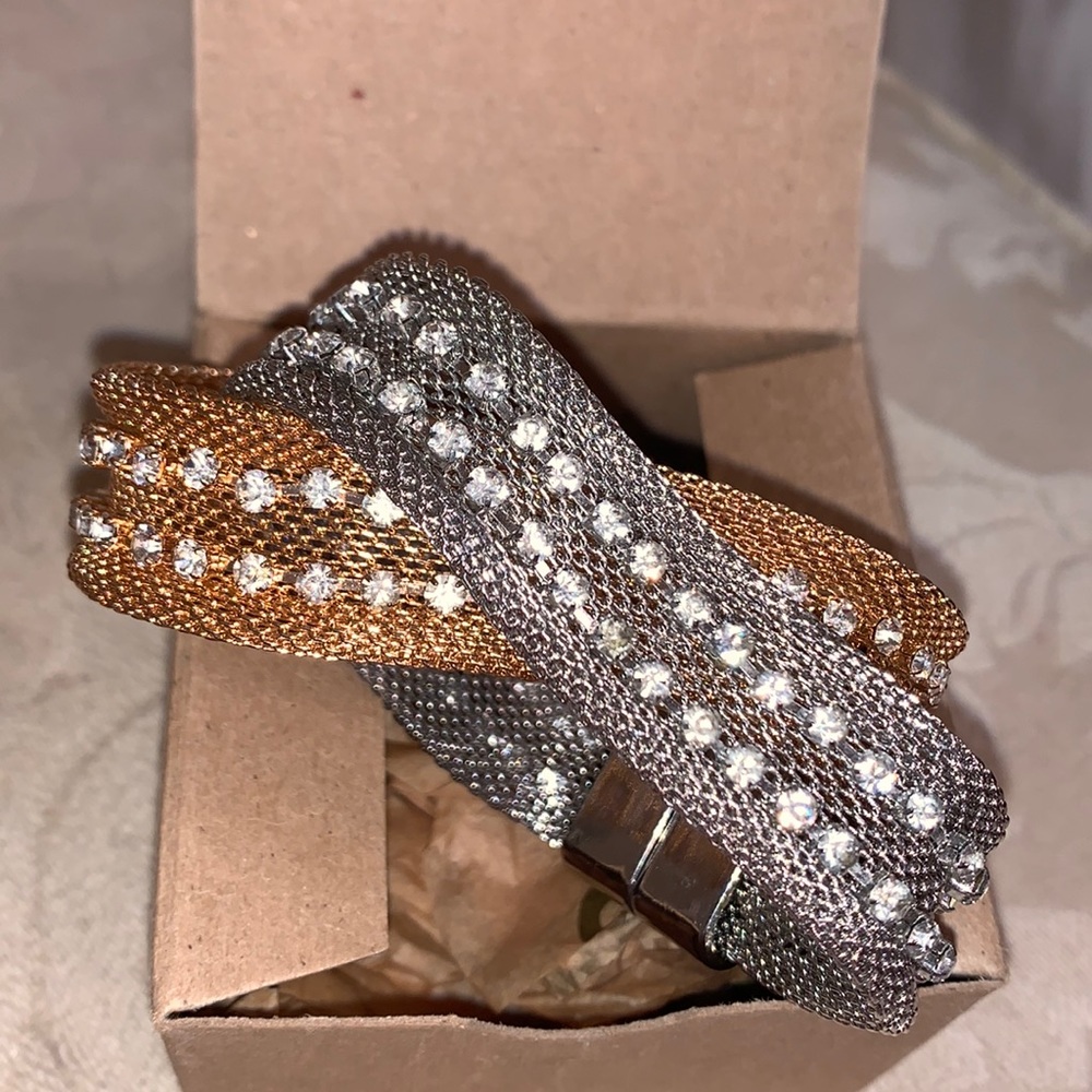 Gold/Silver Ish Twist Bracelet